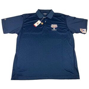 New York Yankees 2009 World Series Champions Polo Golf Shirt L by Antigua NWT